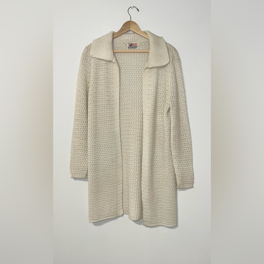 Vintage Americana Chunky Knit Cardigan